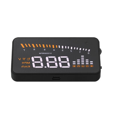 

Universal Car HUD Head Up Display KMh & MPH Speeding Warning Windshield Project System