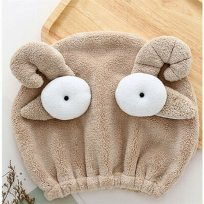 

Bath Shower Hair Drying Towel Wrap Head Hat Cap Makeup Cosmetic Bathing Tool Kid