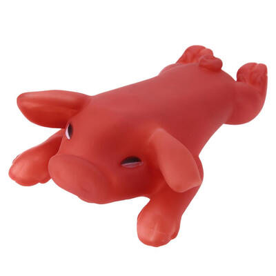 

Squeak Squeaker Chew Gift Screaming Rubber Roasted Suckling Pig Pet Dog Toy