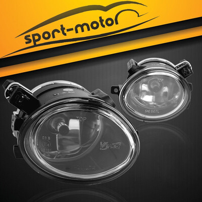 

for 01-05 BMW E46 3 Series M3 00-03 M5 Clear Front Bumper Fog Light Lamps PAIR