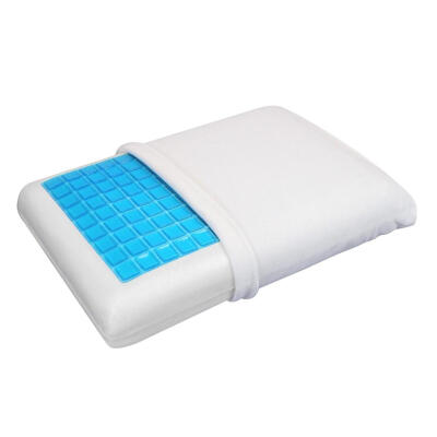 

Memory Foam White Bed Gel Pillow Cooling Orthopedic Cushion for Sleeping