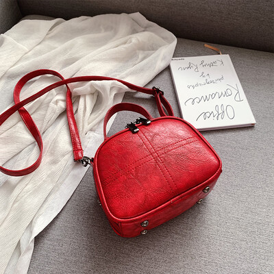 

high-level foreign-style womens bag chic wide-band new2019 retro small round bag single-shoulder oblique bag