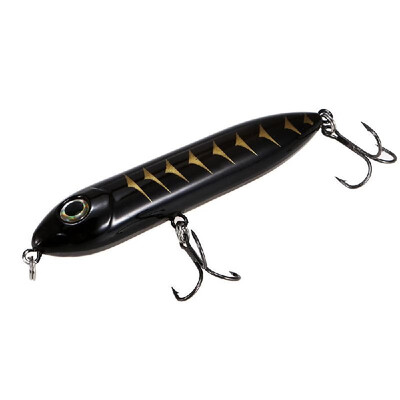 

Lixada 3D Eyes Lifelike Fishing Lure 100mm124g Pencil Popper Lures Wobbler Artificial Hard Bait with Hooks Ring