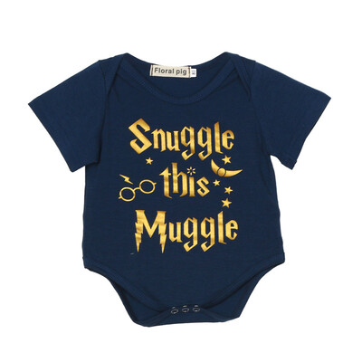 

Newborn Infant Baby Boys Short Sleeve Letter Print Shirt Romper Jumpsuit Clothes