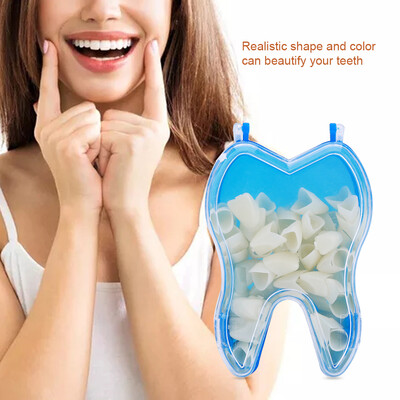 

50Pcs Anterior Real Temporary Teeth Crown for Whitening Porcelain Teeth Dental Health