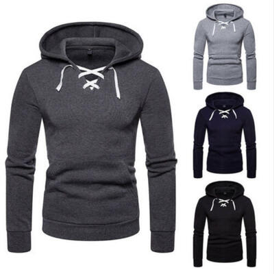 

Mens Winter Hoodies Slim Fit Hooded Sweatshirt Outwear Sweater Warm Coat Jacket