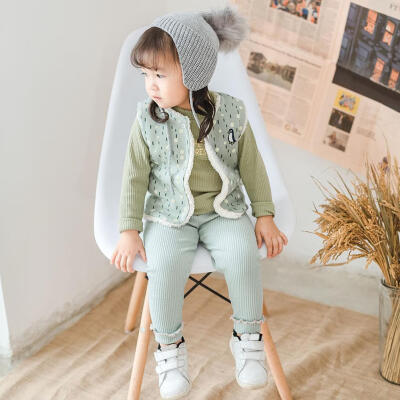 

Baby Thicken Winter Cotton Vest Children Cute Penguin Toddler Waistcoat