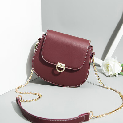 

The texture of one shoulder oblique Bag in summer net-style ladiesfashion chain
