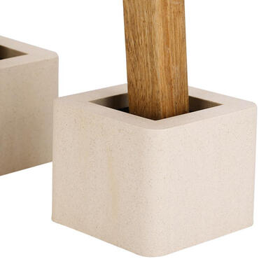 

4PcsSet Ceramic Simulated Plastic Home Furniture Leg Risers for Table Desk Bed Sofa Wardrobe