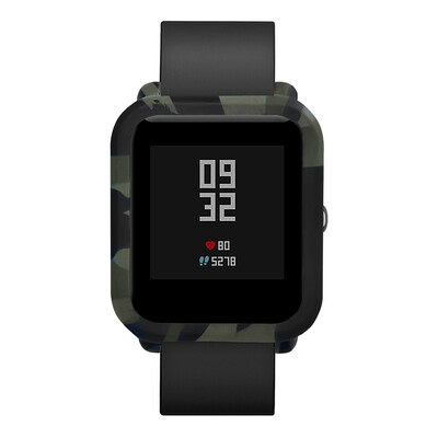

Camouflage Soft Case Protect Shell for Xiaomi Huami Amazfit Bip Youth Smartwatch