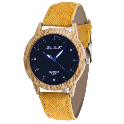 

〖Follure〗Fashion Denim Watch Retro Trend Womens Watch Fashion Student Watch