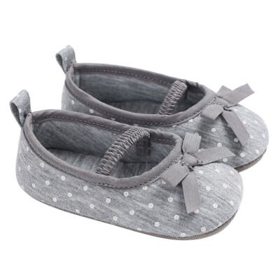 

Baby Infant Kids Girl Bowknot Soft Sole Crib Toddler Newborn Shoes