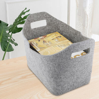 

Greensen Environmentally Foldable Non-woven Fabric Storage Basket Box Organizador 353025cm