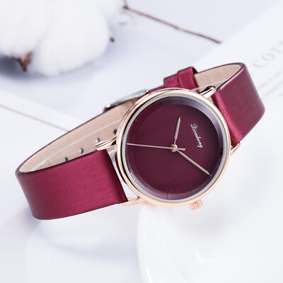 

RM Trend Simple Without Digital Monochrome Plane Dial Belt Quartz Womens Watch
