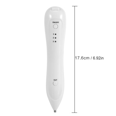 

a Mole Removal Machine Mole Removal PenPortable USB Mole Freckle Removal Pen Three Levels Adjustable Spot Tattoo Remover Device