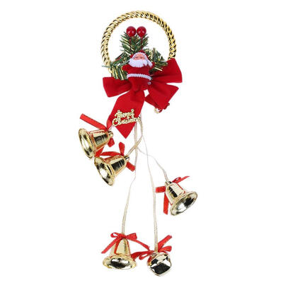 

Santa Claus Long Bells Hanging Pendant Ornaments Christmas Decorative Gift