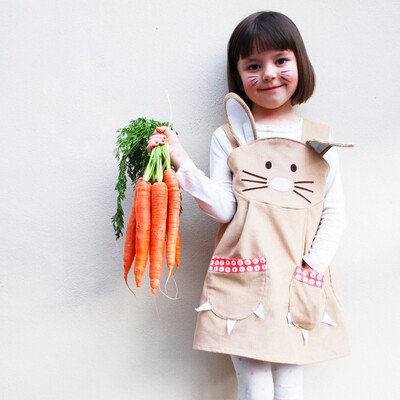 

Toddler Kids Baby Girl Easter Cartoon Bunny Rabbit Princess Dress Outfit