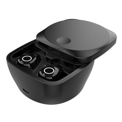 

Q5 TWS Mini Bluetooth Earphone Headphone Wireless Earbuds wCharge Case Mic