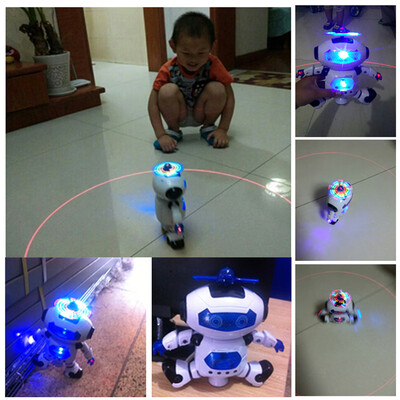 

Electronic Walking Dancing Smart Space Robot Astronaut Kids Music Light Toy