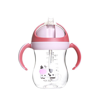 

DILEBEIER Spray-proof straw cute child cup cute water cup 10221