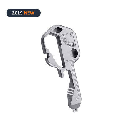

Key Tool Utility Multi Function Keychain Outdoor Survival Home Repair Screwdriver Hex Bit Driver Bottle Opener Drill Drive Cut Wir