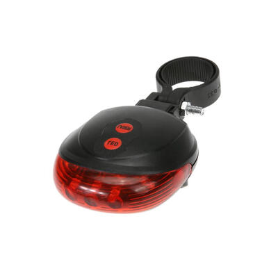 

5 LED Bicycle Rear Light Safe Warning Light Laser Tail Lamp Bike Accessory