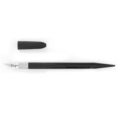 

Greensen DIY Rubber Stamp Carving Knife Wood Film Engraving Pen Hand Tools with 12pcs Blades
