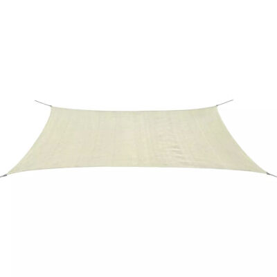 

Sunshade Sail HDPE Rectangular 131x197 Cream