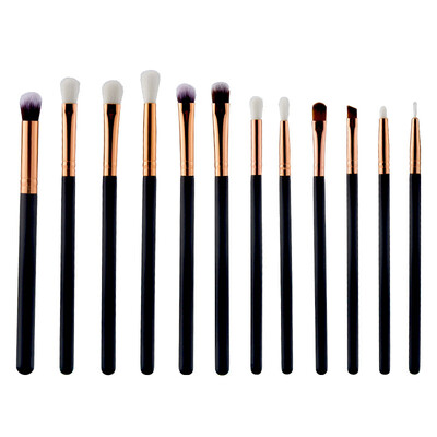 

Toponeto 12Pcs Cosmetic Brush Makeup Brush Sets Kits Tools