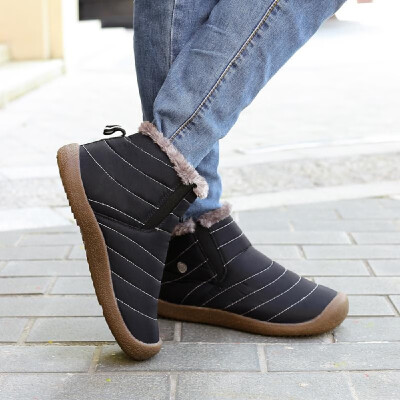 

Outdoor Water-resistant Non-slip Snow Boots Slip-on Winter Warm Shoes for Men&Women