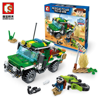 

City Series Doomsday Rescue Team Compatible with Lego Childrens Building Block Set Gifts