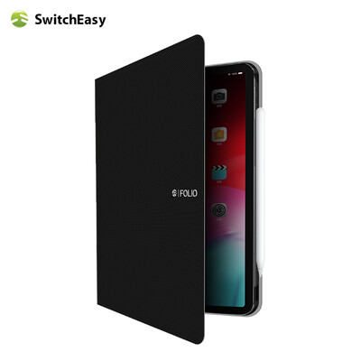 

SwitchEasy Apple iPad Pro 11-inch protective cover 2018 ipad new tablet smart sleep protection shell shatter-resistant light front cover bracket black