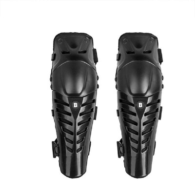 

Knee Pads Adjustable Long Leg Sleeve Crashproof Antislip Shin Guards for Motorcycle Mountain Biking
