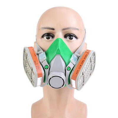 

Greensen New Multifunction Respirator Chemical Gas Mask Safety Dust Proof FilterRespirator Dust Proof Gas Mask