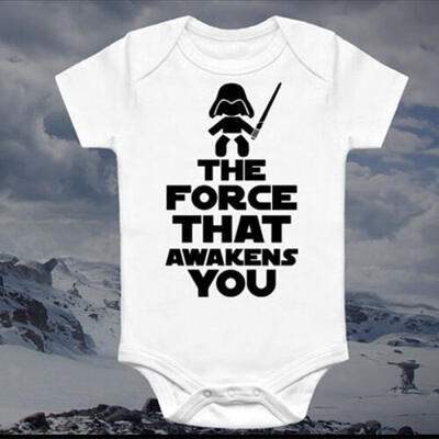 

Unisex Baby Boy Girl Star Wars Print Romper Bodysuit Jumpsuit Cotton Clothes New