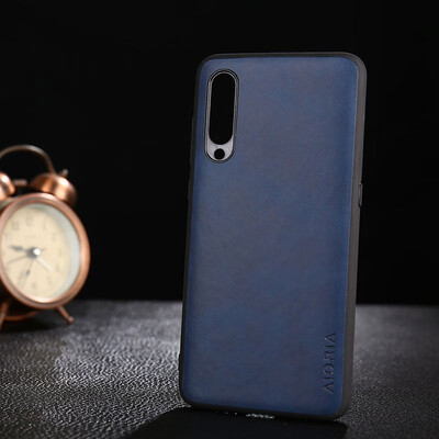 

Case for Xiaomi Mi 9 mi9 se funda Luxury Vintage leather with soft cover for xiaomi mi 9 mi9 se case coque capa Business hoesje