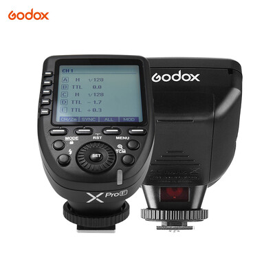 

Godox Xpro-F TTL Wireless Flash Trigger Transmitter Support TTL Autoflash 18000s HSS Large LCD 5 Group Buttons 11 Customizable Fu