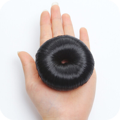 

〖Follure〗Hot Women Synthetic Fiber Hair Bun Donuts Ring Blonde Hair Extension Wig