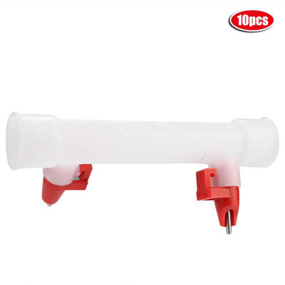 

Greensen Chicken Duck Dual Nipple Drinking Feeder Nipple Water Supply Poultry Automatic Waterer
