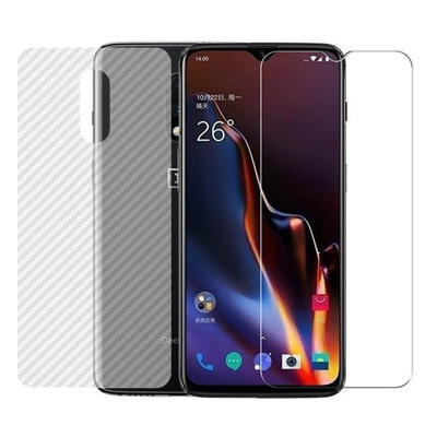 

CHUMDIY HD Nano Screen Protector for OnePlus 7 with Free Carbon Fiber Back Film