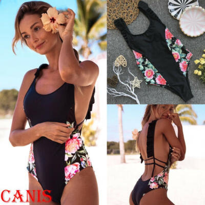 

SEXY Push Up Padded Bikini Womens Monokini One-Piece Bandage Monokini Swimsuit