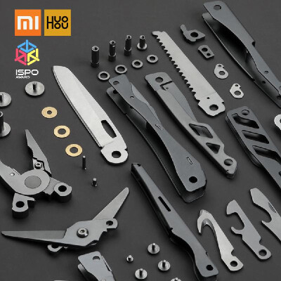 

Xiaomi Huohou HU0040 Multi-Function Pocket Folding Knifes Pliers Scissors Stainless Steel Blade Hunting Camping Survival Tool