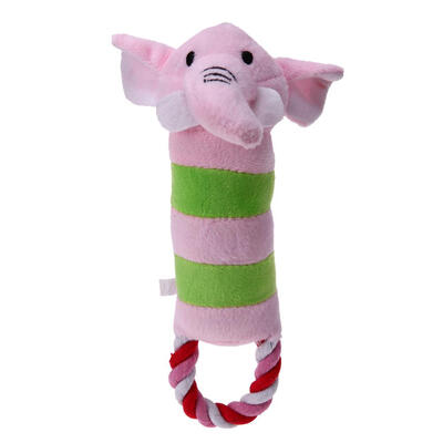 

Animal Pattern Calf Donkey Pet Dog Toy Plush Cute Chew Squeaker Sound Toy