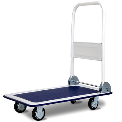 

330 lbs Platform Cart Dolly Foldable Warehouse Push Hand Truck