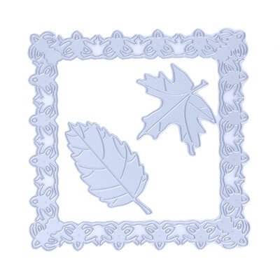 

ET421 Box Leaves DIY Cutting Dies Metal Stencils Scrapbook Craft