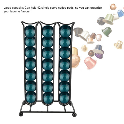 

Greensen Coffee Pod Storage Holder Capsule Stand for 42 Coffee Pods Home Store for nespresso Storage HolderCapsule Stand