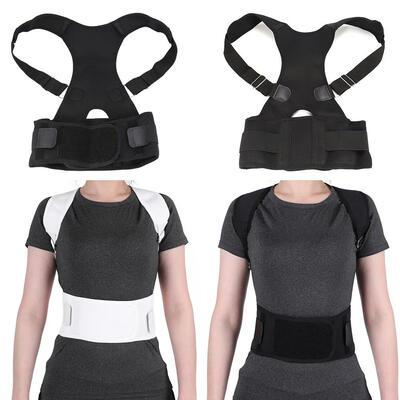 

Greensen 8Types Adjustable Back Lumbar Support Corrector Shoulder Band Posture Correct BeltPosture Correct Belt