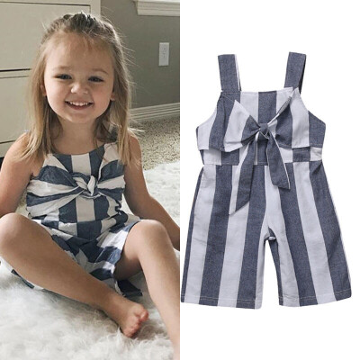 

Toddler Kids Baby Girls Jumpsuit Romper Bodysuit Clothes Outfits Set Playsuit Overall