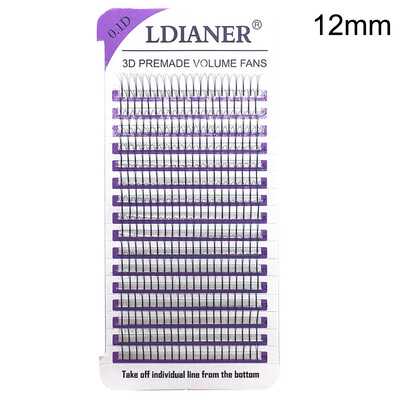 

〖Follure〗Individual False Eye Lashes Wave Mink 01D Black Silk Eyelashes Extension