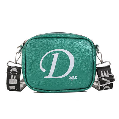 

Hip Hop Letter Print Shoulder Handbags Women PU Leather Crossbody Bags